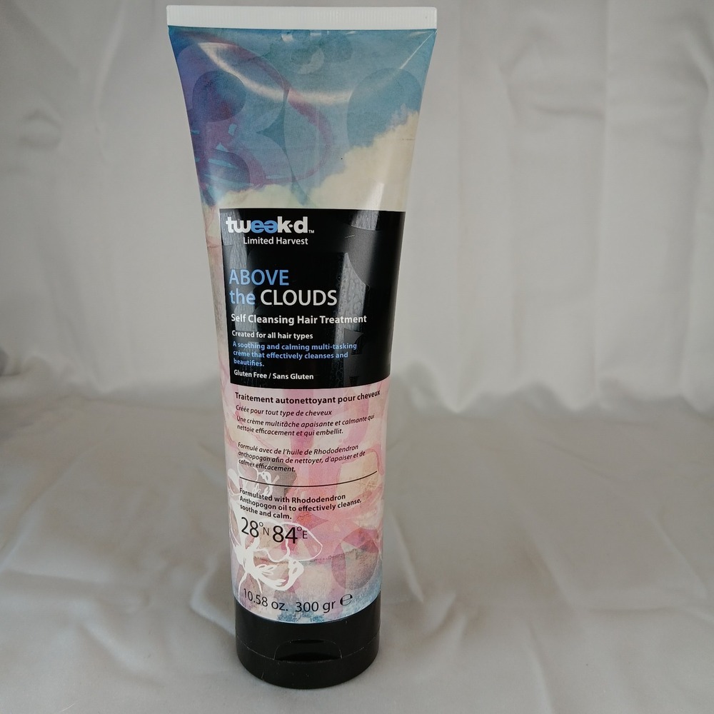 Tweak'd Above‎ the Clouds Hair Treatment 10.58 oz Self Cleansing Limited SEALED